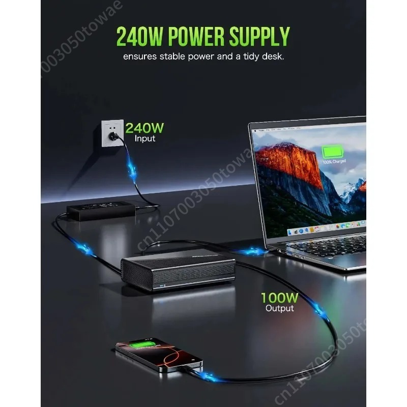 Oculink Egpu Dock Graphics Card - OcuLink Harici GPU Bağlantı İstasyonu, USB4
