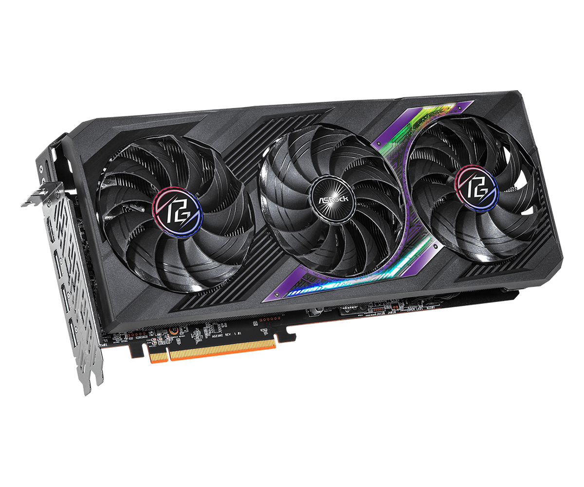 AMD RX 7800 XT 16GB GPU ASROCK - Triple Fan Gaming Graphics Card 16Gb incelemesi ve fiyatı